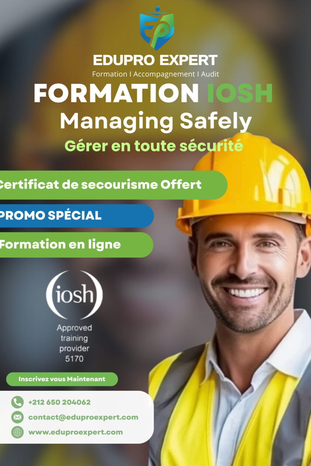 Formation IOSH (Managing Safety)